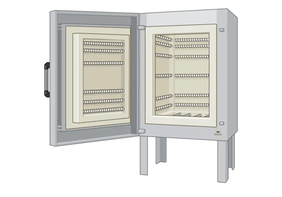 3-Way Tee Flange Vacuum Connection